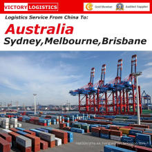 Envío de FCL y LCL desde China a Sydney, Brisbane, Melbourne, Australia